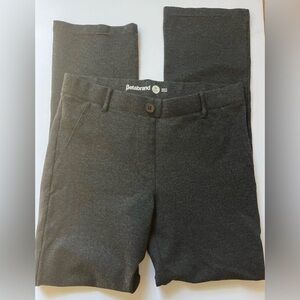 Betabrand Gray Dress Yoga Pants Medium Petite